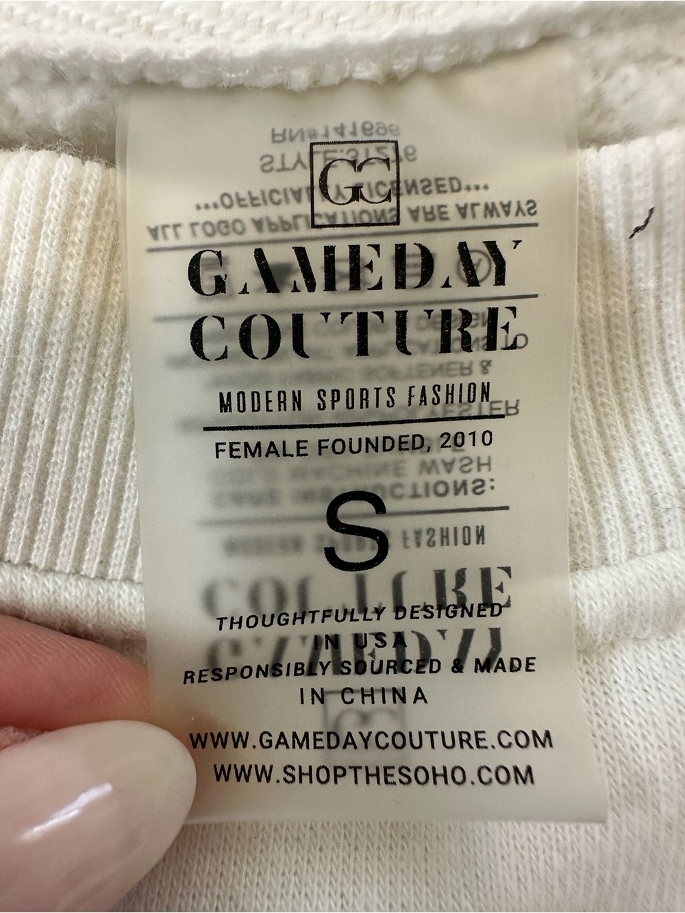 Gameday Couture Arizona State Oversized Graphic Fleece Sweatshirt - Picture 9 of 10